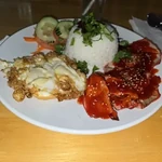 Miss Saigon egg rice plate